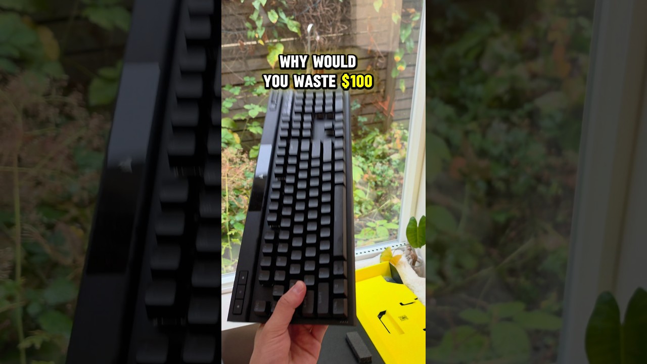 OW IS THIS KEYBOARD SO GOOD?! #mechanicalkeyboard 😳