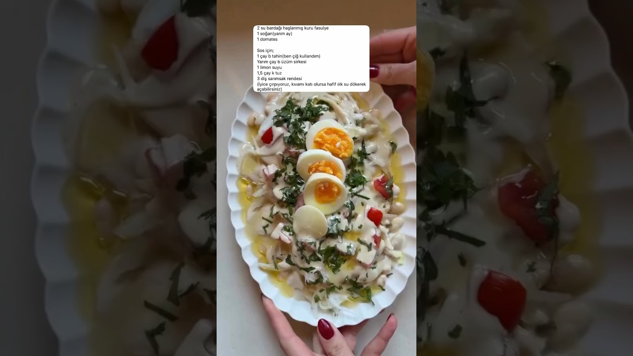 Dünyada en iyi beşinci salatası seçilen Antalya piyazı