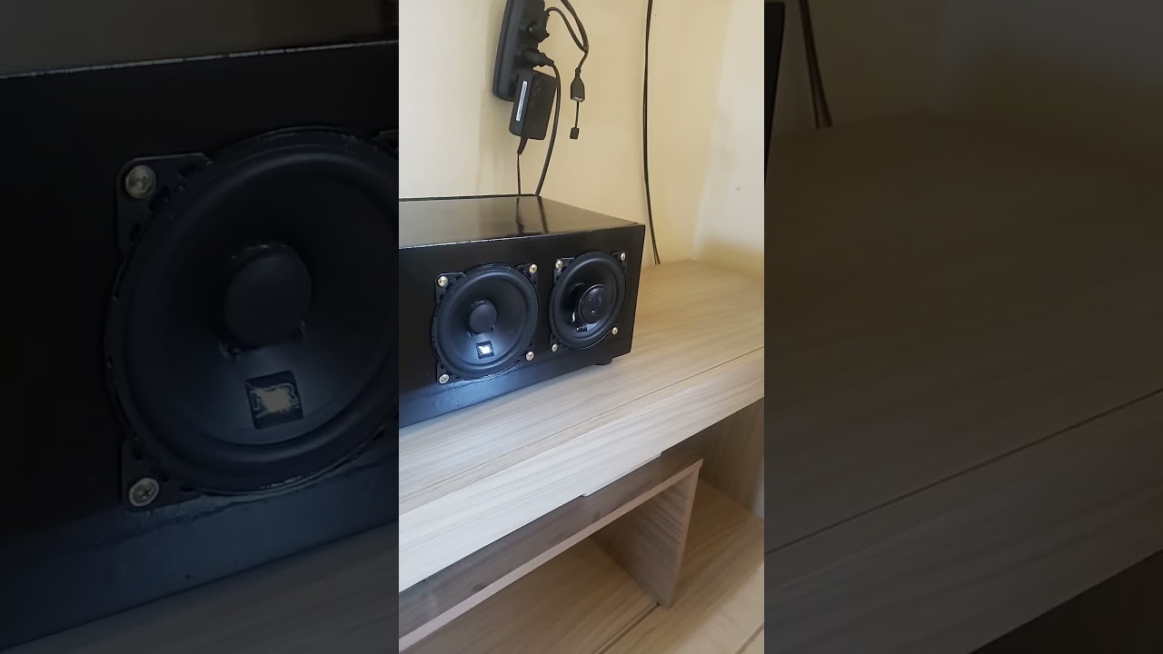 sound bar com falantes da Nar 4 polegadas sem sub{ouça com fones para obter a qualidade do som}