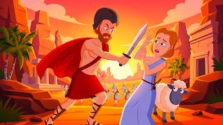 David Defeats Goliath & Israel Asks Samuel for a King - Animated Bible Stories