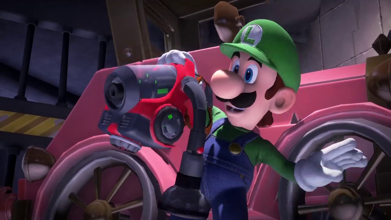 Luigi's Mansion 3: Gearing Up With The Poltergust G-00 - YouTube
