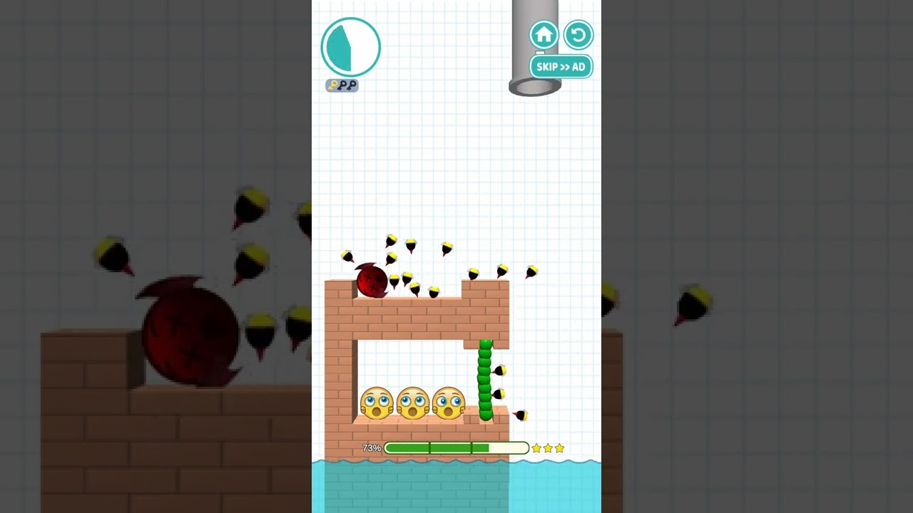 Save Balls: Brain Teaser Games - Level 45 Solution