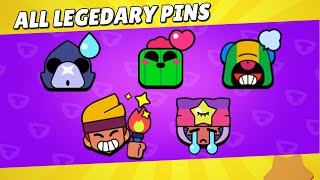 All Legendary Pins In Brawl Stars