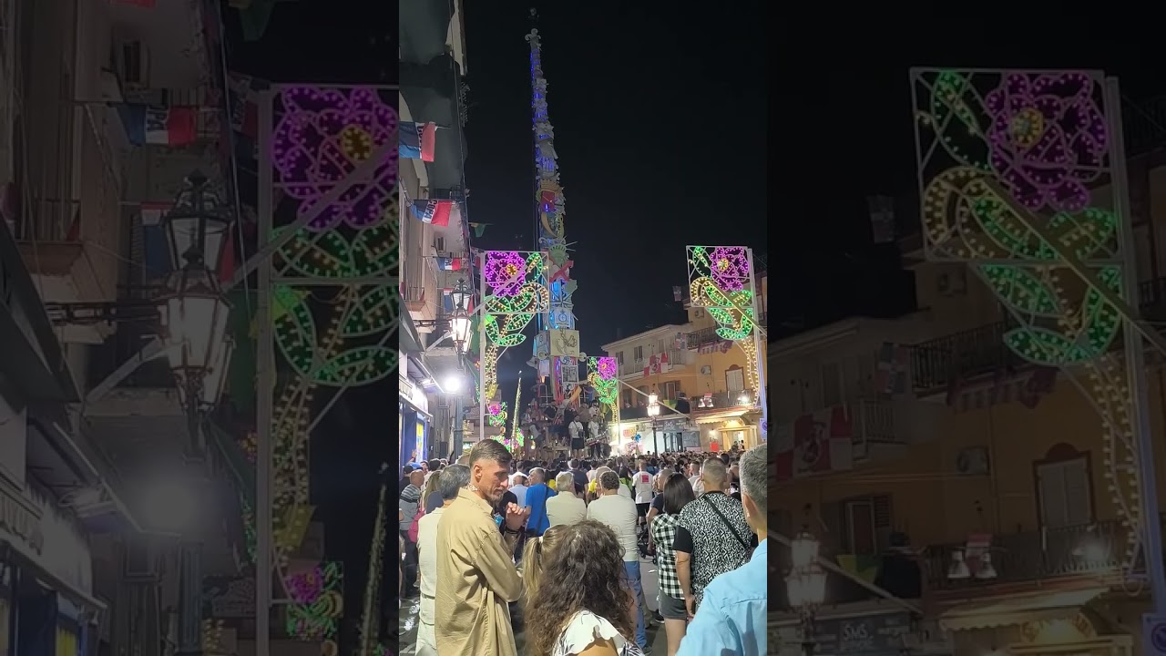 Festa dei gigli di Brusciano 2025 Orgoglio Bruscianese gira