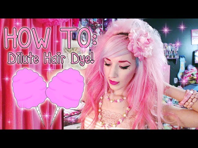 ♡ HOW TO: Dilute Hair Dye! ♡