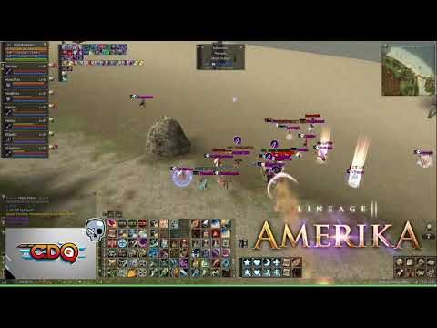 Lineage II Amerika - PvP Zone - CdQQ + RTB against OMERTA + TR - Amerika High Five PvP