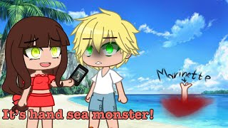 Hand sea monster 👹 |MLB|meme|Gacha club|