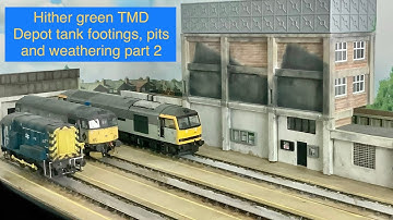 Model Trains 197 - Layout Update Shed Floor Weathering part 2 on Hither Green TMD In O Gauge