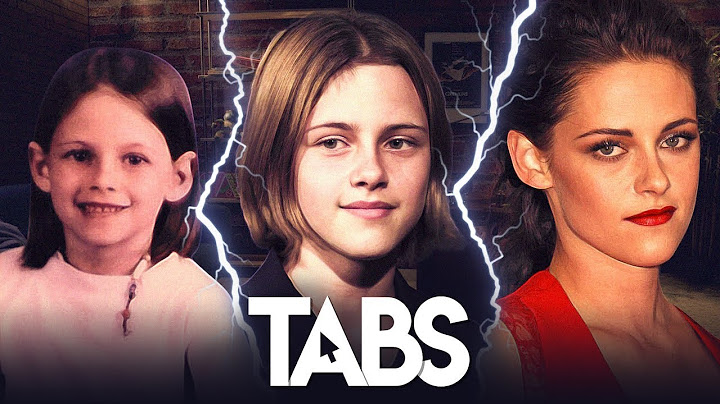Clic droit sur KRISTEN STEWART - TABS