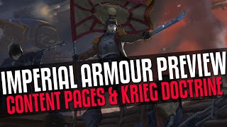 Imperial Armour: Compendium PREVIEW! Krieg Regimental Doctrine!