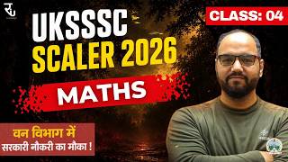 DHURANDAR Batch 2026 | UKSSSC Scaler Complete Preparation Maths class-o4
