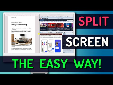 How to Split Screen on Mac …the EASY Way!