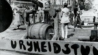 1971: De Vrijheidstuin in de Nieuwe Leliestraat in de Jordaan te Amsterdam - oude filmbeelden