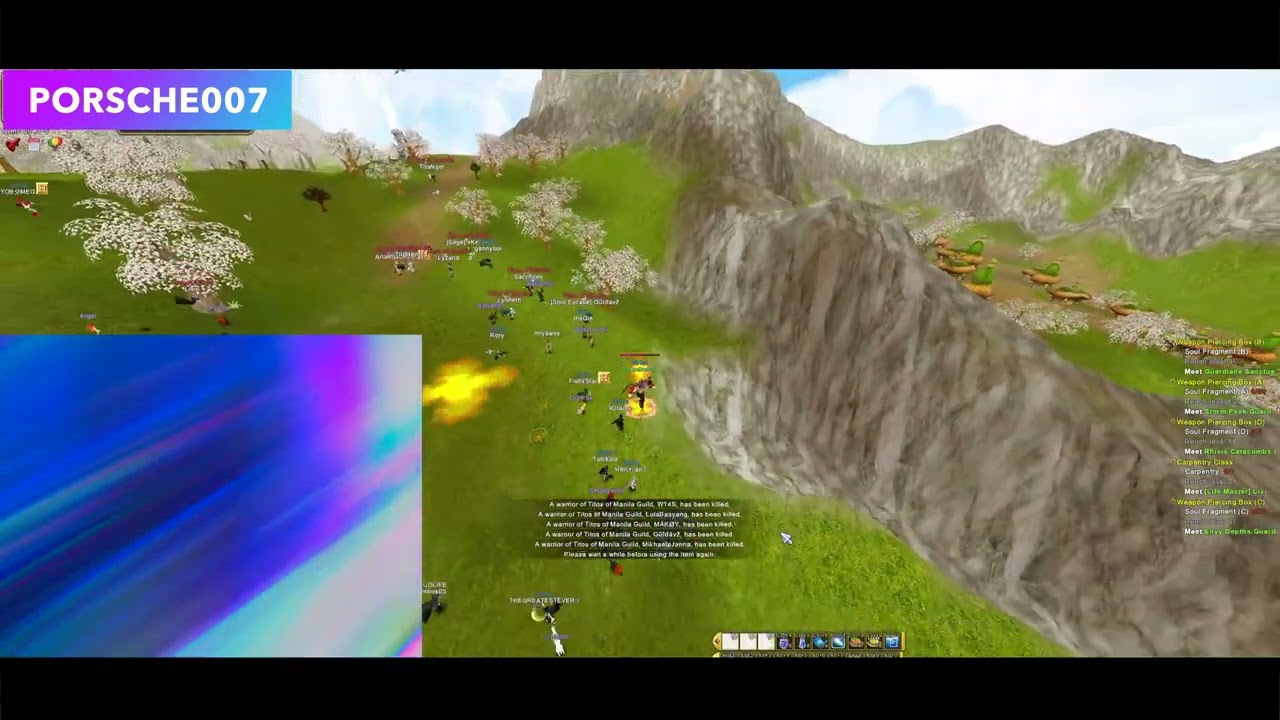 Flyff Universe Lawolf Guild War - Sirius versus Titos of Manila (Porsche007 POV)