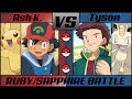 ASH vs TYSON | Pokémon Hoenn League Battle [Ruby/Sapphire]