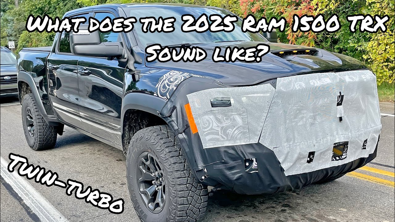 What Does The 2025 Ram 1500 TRX Sound Like? - YouTube