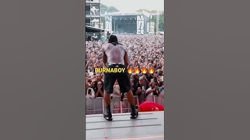 Thumbnail of BURNA BOY BEST PERFORMANCE #burnaboy