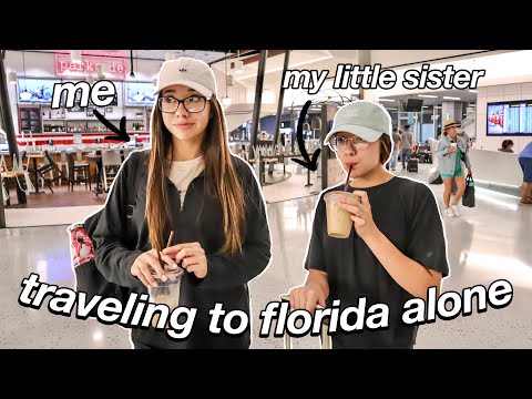 taking my little sister on her first trip ALONE