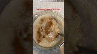 EASY Oatmeal Recipe-No Milk