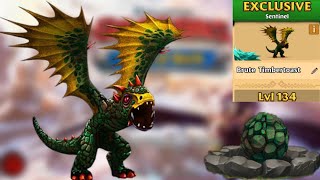 Brute Timbertoast Max Level 134 Titan Mode - Green Death's Collection - Dragons:Rise of Berk