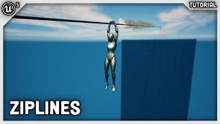 UE5: Zipline system (Tutorial)