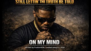 Z-Ro - On My Mind (A.I. Tribute)