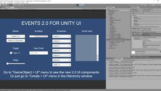 Events 2.0 for Unity - UI 2.0