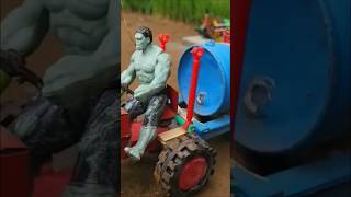 DIY Tractor Mini Borewell Drilling Machine | Hydraulic Powered | Motor Water Pump | Science Project