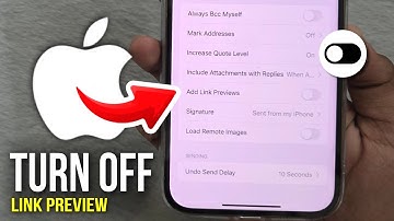 How to Turn OFF Link Preview in Mail on iPhone - 2025