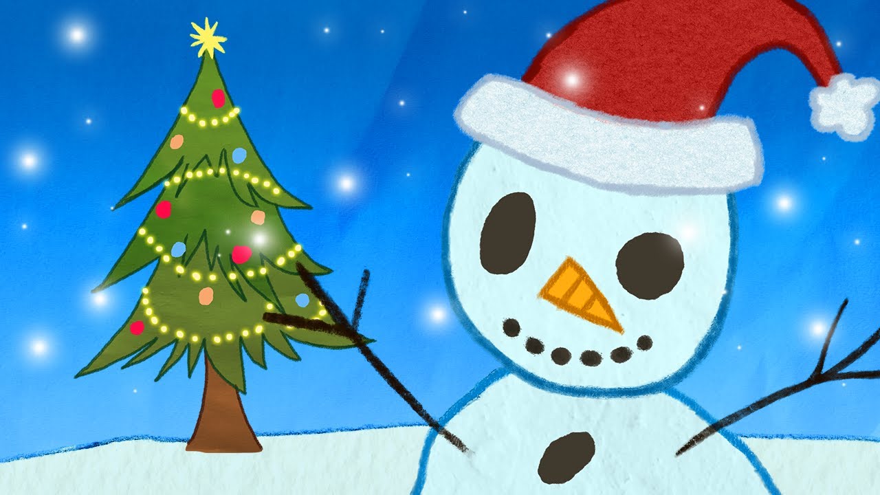 Snowman Song | Little Penguins Christmas | Nursery Rhymes & Kids songs ...