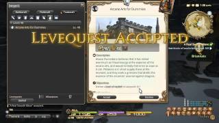 Final Fantasy XIV ARR Goldsmithing Leveling Guide - Repeatable Leve Locations