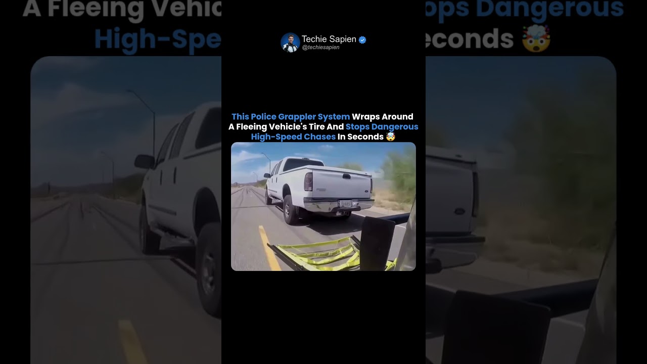 How The Grappler Police Bumper Stops High-Speed Chases In Seconds 🚔⚙️🤯