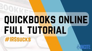 how to do a full month of bookkeeping in quickbooks online {full tutorial}