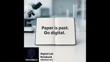 Digital Lab Notebook in Obsidian
