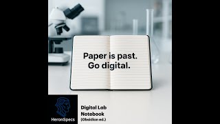 Digital Lab Notebook in Obsidian
