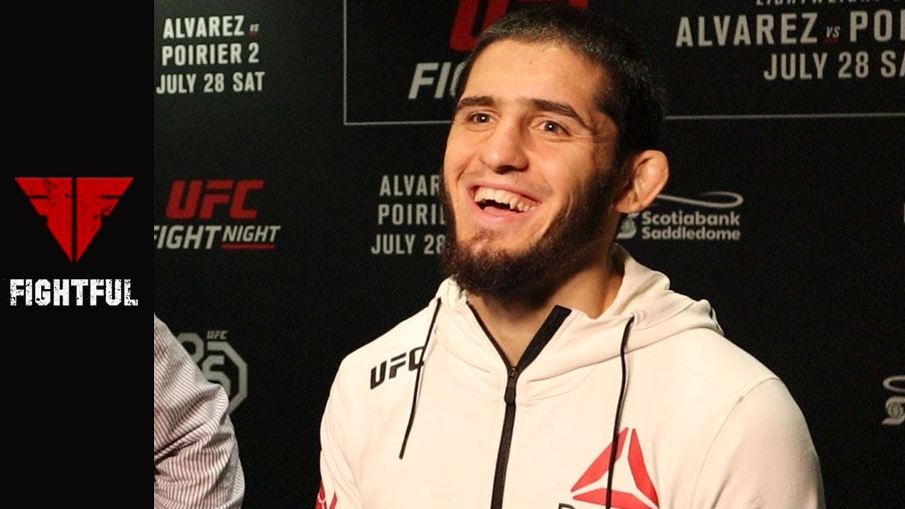 Islam Makhachev Talks Impressive Submission Win Over Kajan Johnson at ...