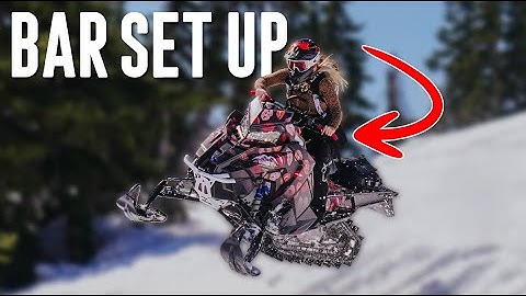 The MOST important snowmobile handlebar set up for women and shorter riders