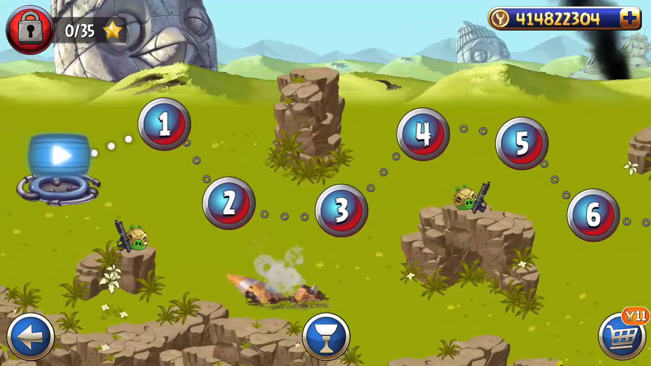 Angry Birds Star Wars 2 Battle of Naboo All levels