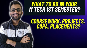 What to do in MTech First Semester? || PrepFusion || Himanshu Agarwal