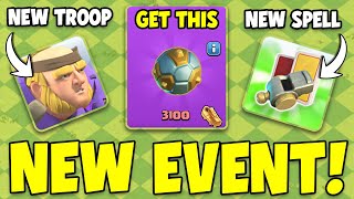 NEW Clash with Haaland Event = Spiky Ball + Giant Thrower Troop + MORE!!! (Clash of Clans)