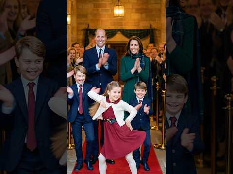 Princess Charlotte dance overshadows Prince George & Louis🤣 #royalfamily #dance #charlotte #dance