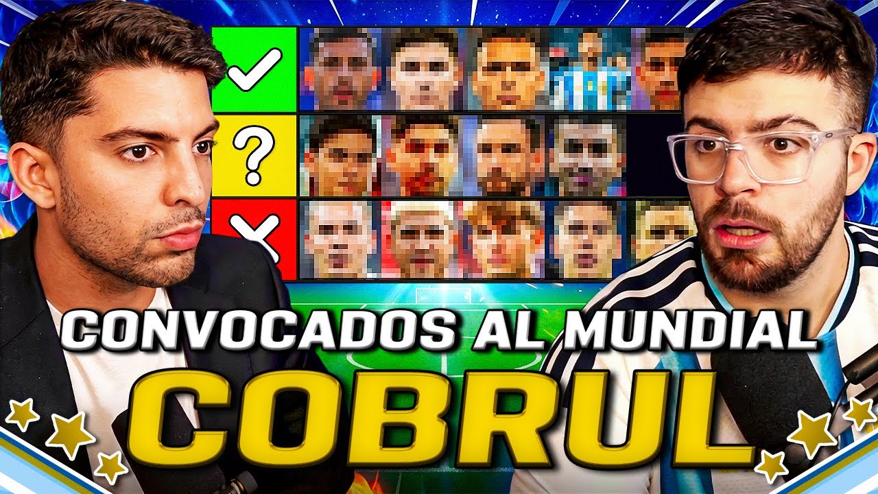 ¿QUÉ JUGADORES PUEDEN IR AL MUNDIAL 2026? TIERLIST ft LA COBRA