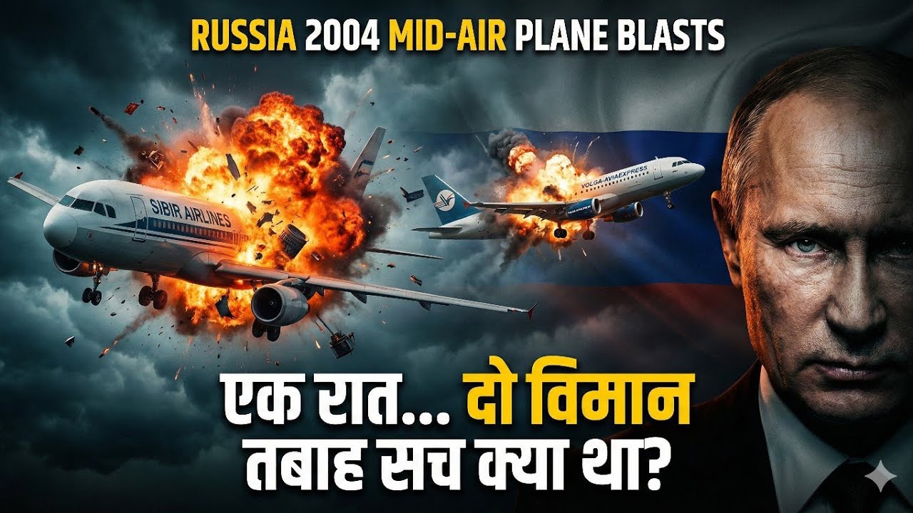 ये दुर्घटना थी या सोची-समझी साजिश? | Russia 2004 Mid-Air Plane Blast