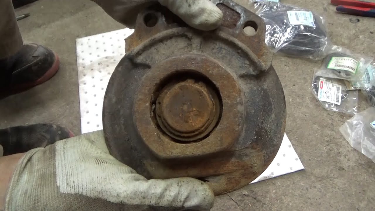 ロータリーを整備してみた（右側ベアリングケース編）