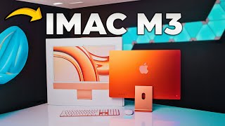 iMac M3 Unboxing + First Impressions | Worth the UPGRADE ??️