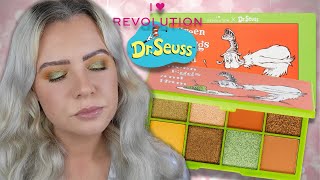 I HEART REVOLUTION DR SEUSS GREEN EGGS AND HAM Palette Review & Swatches | Clare Walch screenshot 4