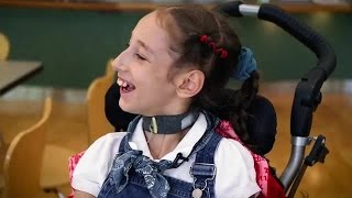 Toronto girl with cerebral palsy finds her voice