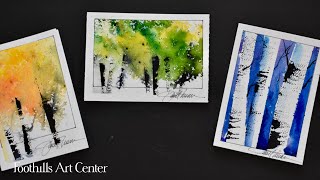 Painting Watercolor Trees with Janet Nunn Painting Watercolor Trees with Janet Nunn
