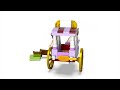 Video: LEGO® 43233 Skaistule un briesmonis Disneja princeses zirgu kariete