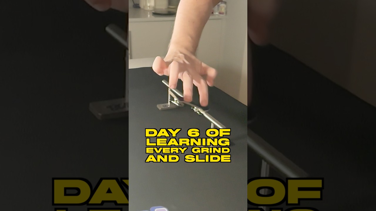 6-й день изучения каждого трюка и скольжения 